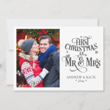 Eerste Kerstmis als de heer en mevrouw persoonlijk