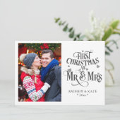 Eerste Kerstmis als de heer en mevrouw persoonlijk (Staand voorkant)