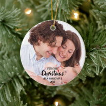 Eerste Kerstmis als familie van 3