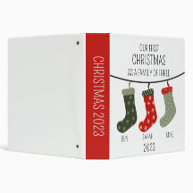 Eerste Kerstmis als familie van drie