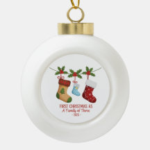 Eerste kerstmis als gezin van drie 2025 | Schattig