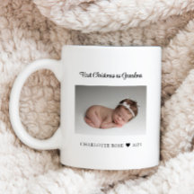 Eerste Kerstmis als Grandma New Baby Foto