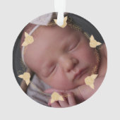 Eerste Kerstmis Als Grootouders aangepaste foto Ornament (achterkant)