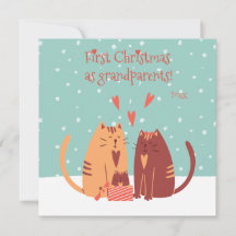 Eerste Kerstmis als grootouders! Cute Cats