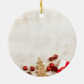 Eerste Kerstmis als grootouders Keramisch Ornament (Achterkant)