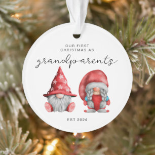 Eerste Kerstmis als Grootouders Kerstmis familie  Ornament