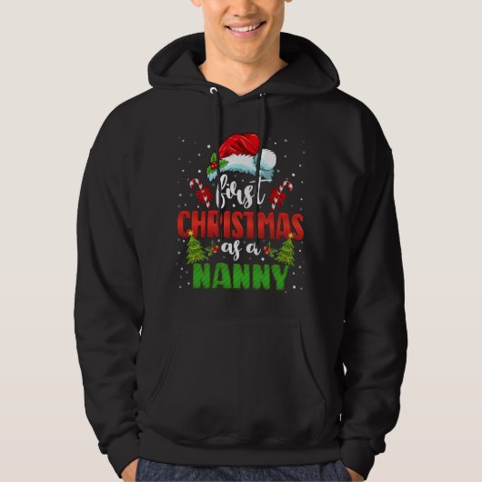 Eerste Kerstmis als jonge Pet Hoodie (Voorkant)