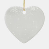 Eerste Kerstmis als mama en papa Keramisch Ornament (Achterkant)