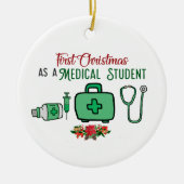 Eerste Kerstmis als medisch student Ornament Medi (Voorkant)