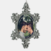 Eerste Kerstmis als Mr. & Mr. Keepomwille Ornament (Links)