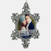 Eerste Kerstmis als Mr & Mrs Keepomwille Ornament (Links)