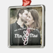 Eerste Kerstmis als Mr & Mrs Keepomwille Ornament (Links)