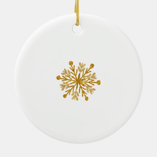 Eerste Kerstmis als ornament van mama en papa (Achterkant)