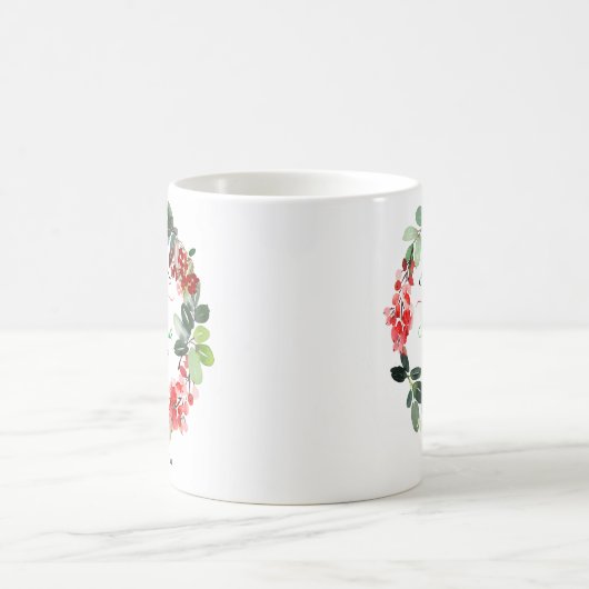 Eerste Kerstmis als Ouderschapsfeestdag - Aangepas Koffiemok (Center)