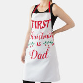 Eerste Kerstmis als vader Schort (Insitu)