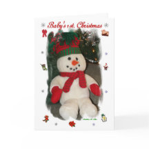 Eerste Kerstmis baby