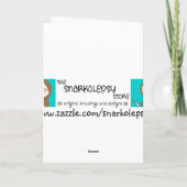 Eerste Kerstmis baby Feestdagen Kaart (Achterkant)