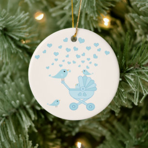 Eerste Kerstmis baby Keramisch Ornament