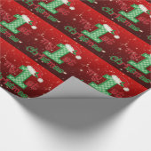 Eerste Kerstmis baby - op maat - Cadeaupapier (Hoek)