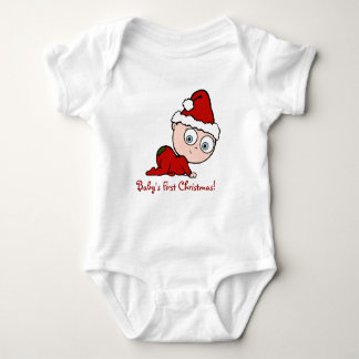 Eerste Kerstmis baby Romper