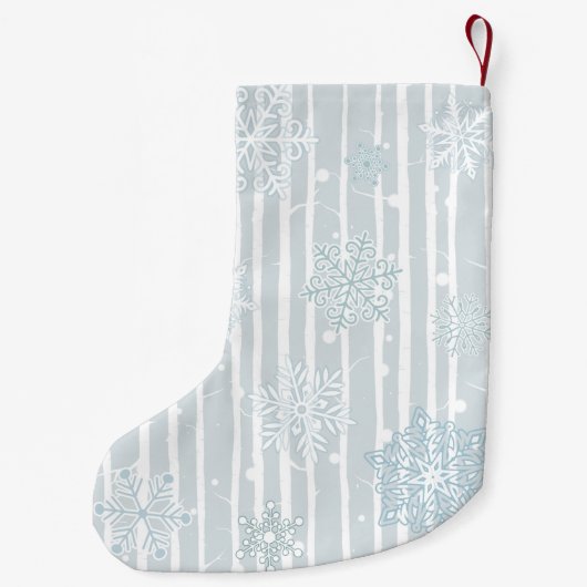 Eerste Kerstmis Custom Baby Meisje Sneeuwman Kleine Kerstsok (Achterkant)