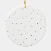 Eerste Kerstmis, de heer en mevrouw Couple Ceramic Keramisch Ornament (Achterkant)