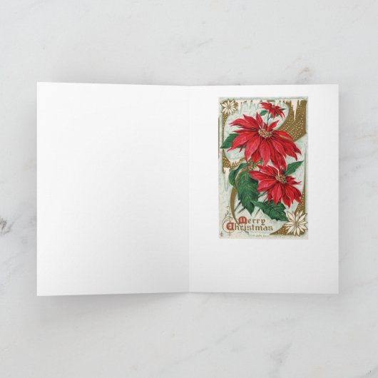 Eerste Kerstmis Feestdagen Kaart (Binnen)