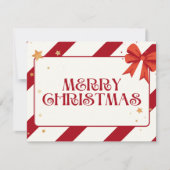 Eerste Kerstmis Feestdagenkaart (Voorkant)