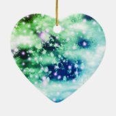 Eerste Kerstmis gepersonaliseerd als de heer & Mrs Keramisch Ornament (Achterkant)