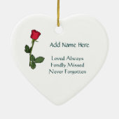 Eerste Kerstmis in de Hemel 2021 Keramisch sieraad Keramisch Ornament (Achterkant)