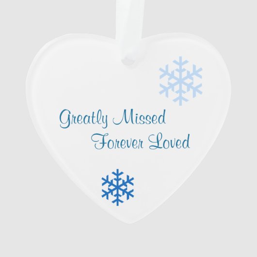 Eerste Kerstmis in de hemel 2022 Ornament (achterkant)