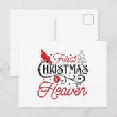 Eerste Kerstmis in de hemel Briefkaart (Voorkant / Achterkant)