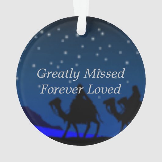 Eerste Kerstmis in de hemel in 2017 Ornament (achterkant)