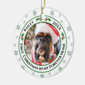 Eerste Kerstmis in mijn Forever Home Pet Ornament (Links)