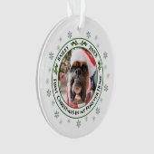 Eerste Kerstmis in mijn Forever Home Pet Ornament (voorkant)