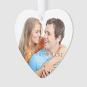 Eerste Kerstmis in New Home 20XX | Uw foto Ornament (voorkant)