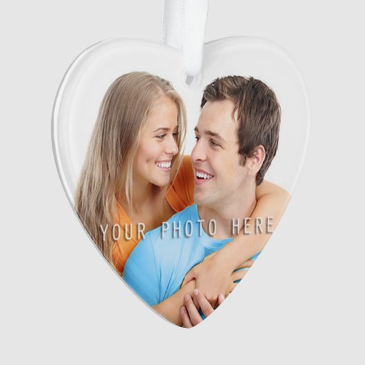 Eerste Kerstmis in New Home 20XX | Uw foto Ornament (voorkant)