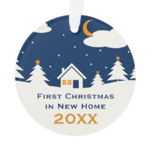 Eerste Kerstmis in New Home | Foto familie