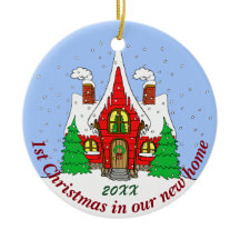 Eerste Kerstmis in New Home