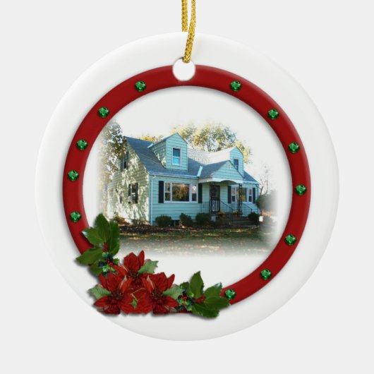 Eerste Kerstmis in New Home ornament (Voorkant)