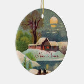 Eerste Kerstmis in New Home Ornament (Rechts)