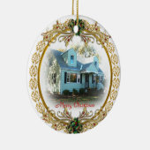 Eerste Kerstmis in New Home ornament (Rechts)