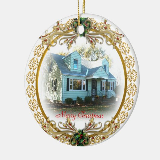 Eerste Kerstmis in New Home ornament (Links)