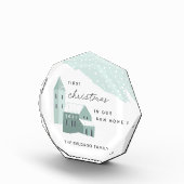 Eerste Kerstmis in ons nieuwe Home AcrylBlock Fotoblokken (Rechts)