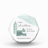 Eerste Kerstmis in ons nieuwe Home AcrylBlock Fotoblokken (Voorkant)