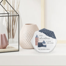 Eerste Kerstmis in ons nieuwe Home AcrylBlock