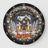 Eerste Kerstmis in ons nieuwe huis Grote Klok (Voorkant)