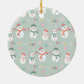 Eerste Kerstmis in ons nieuwe huis Keramisch Ornament (Achterkant)