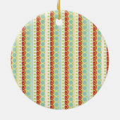 Eerste Kerstmis in ons nieuwe huis veelkleurig Keramisch Ornament (Achterkant)