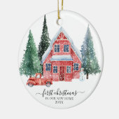 Eerste Kerstmis in onze New Home Ornament (Links)